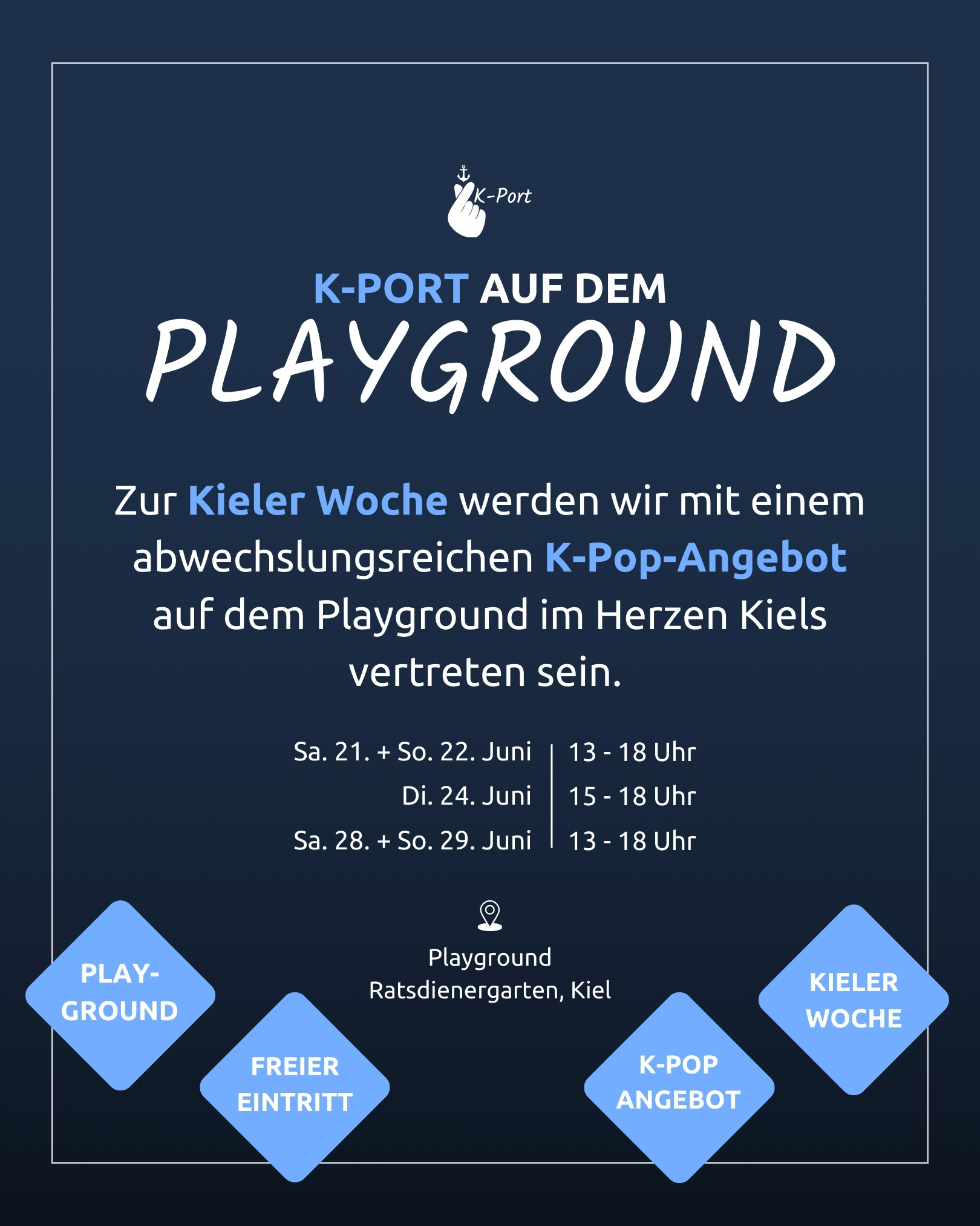 K-Pop auf dem Kieler Woche Playground